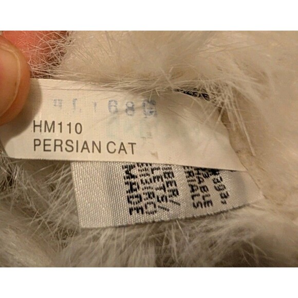 Ganz Webkinz HM110 Persian White Cat Plush Stuffed Animal - Picture 9 of 9